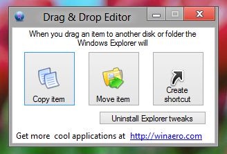 Технология drag and drop в windows это