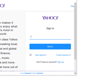 Yahoo Sign In Windows 10 Mail