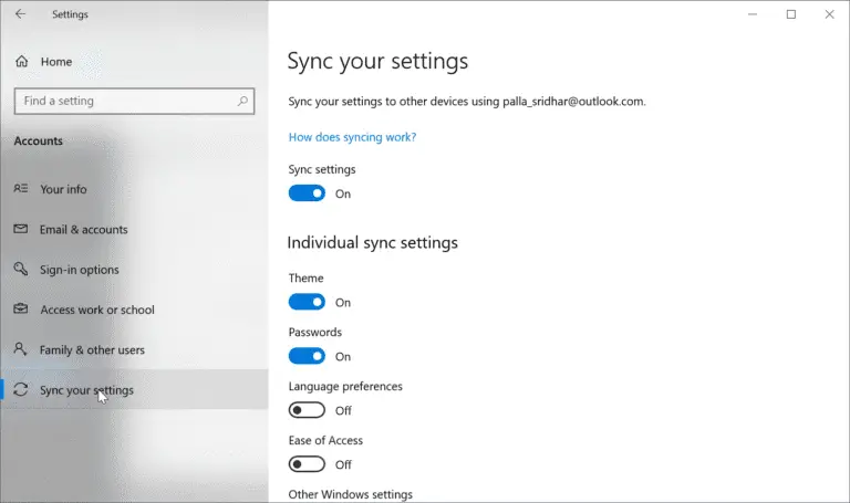 [Review] – What Are The Microsoft Account Settings In Windows 10