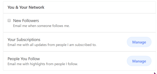 Stop Followers Notifications Quora