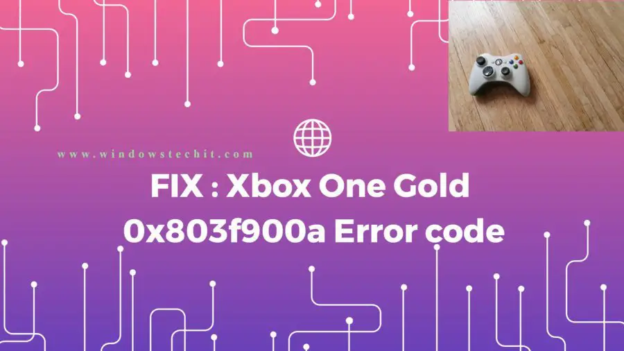 0x803f900a ошибка xbox как исправить