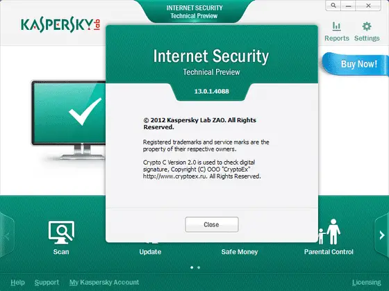 kaspersky antivirus 2013