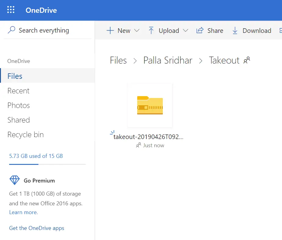 Migrate Google Drive To Onedrive