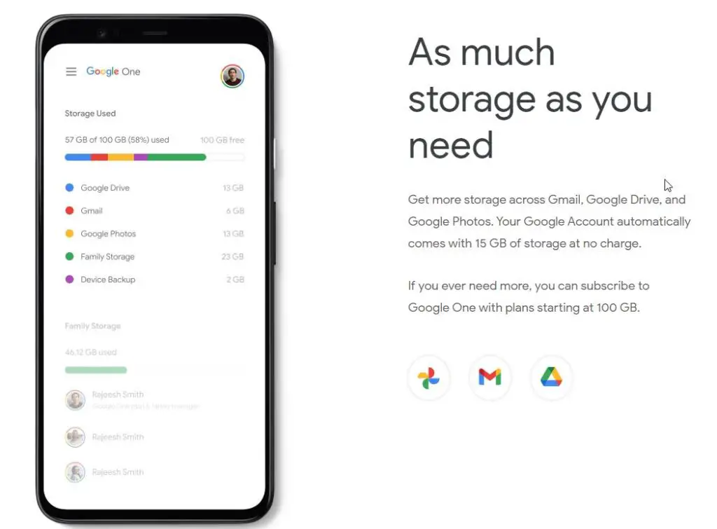 Renew Google One Subscription To Downgrade