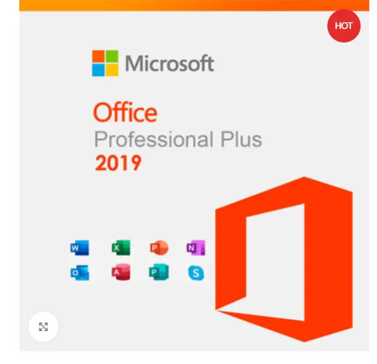 microsoft office professional plus 2019 product list