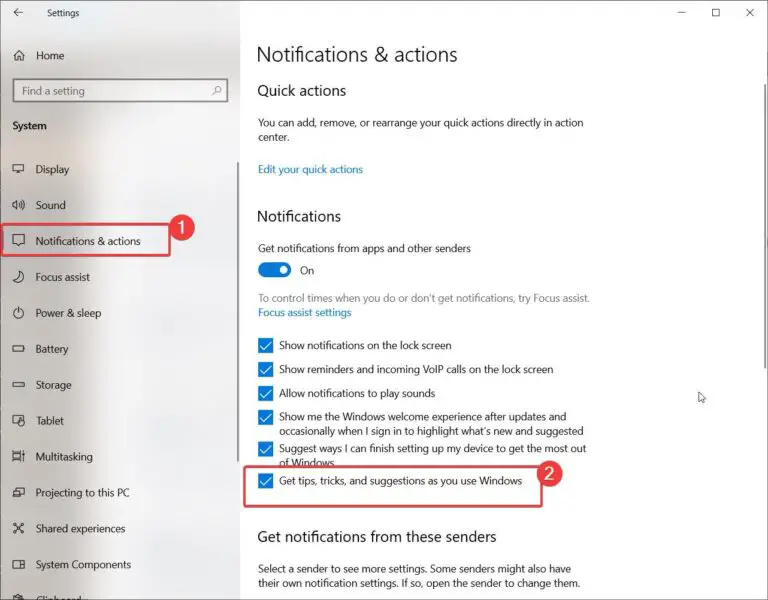 How To Change App Recommendation Settings In Windows 10